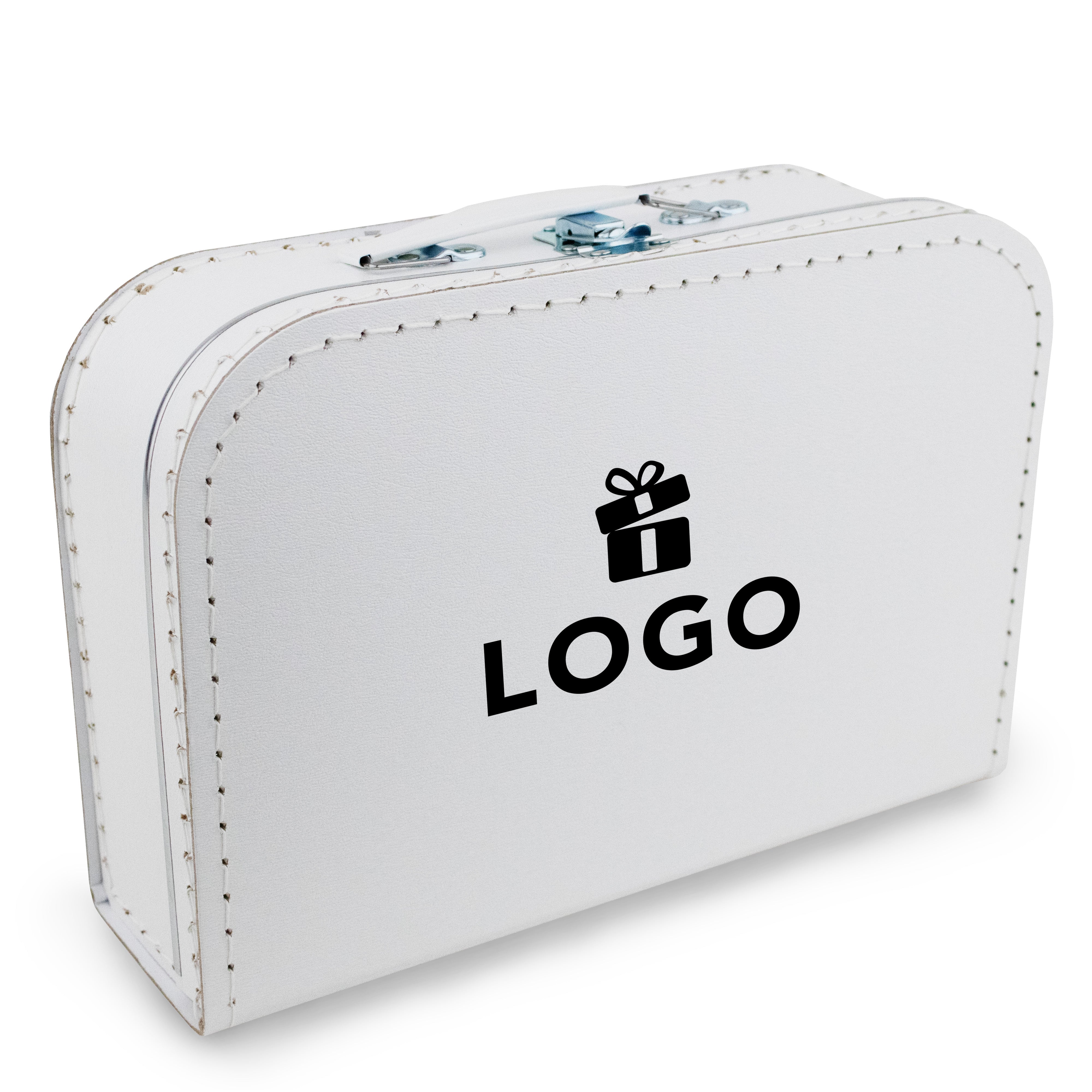 Koffertje met logo bedrukken