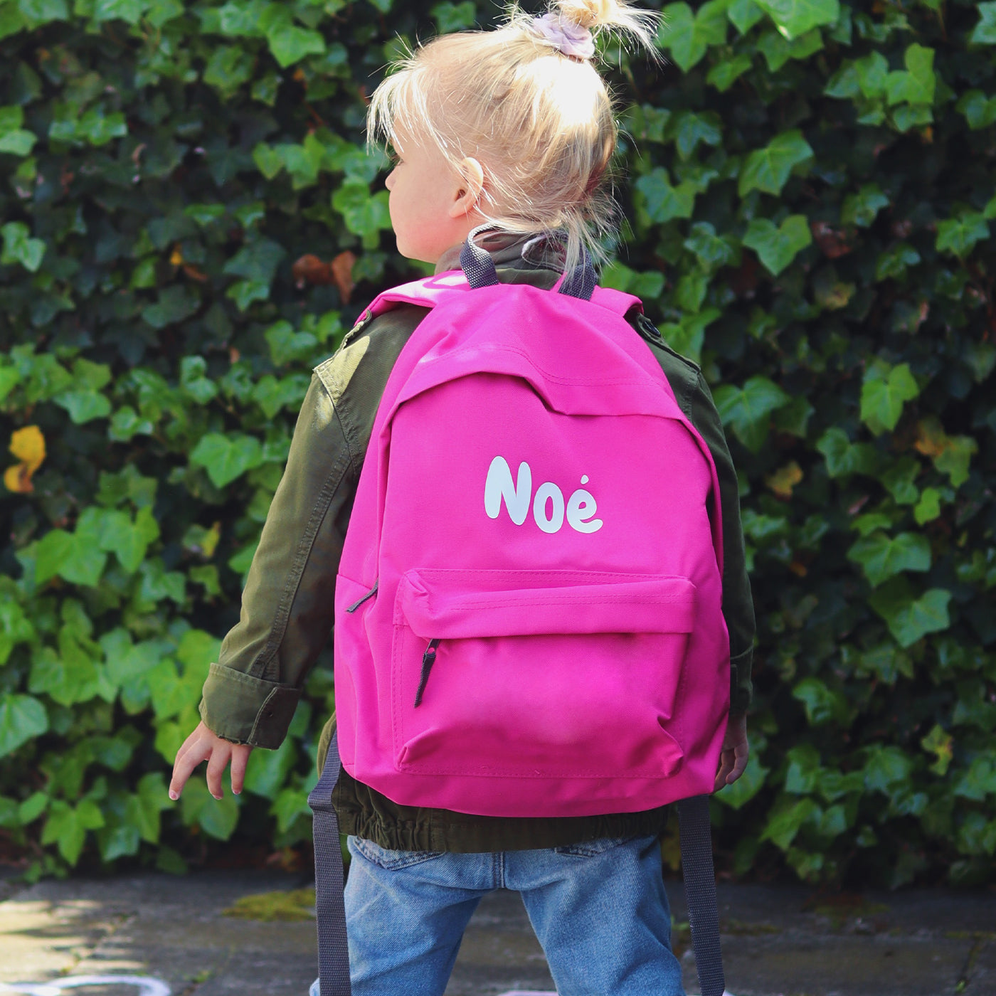 Personalised Backpack - Pink
