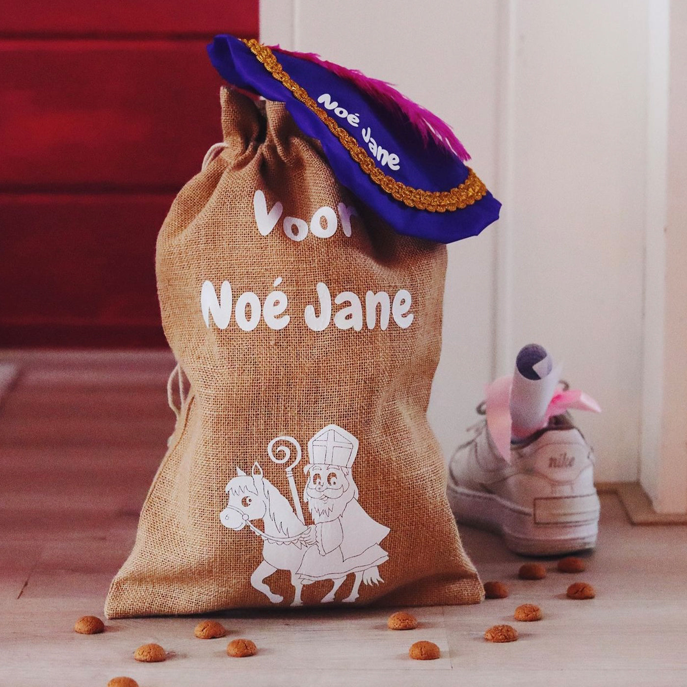 Jute bag with name