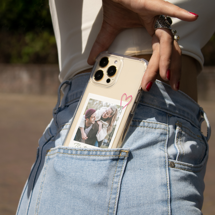 Telefoonhoesje - Polaroid foto
