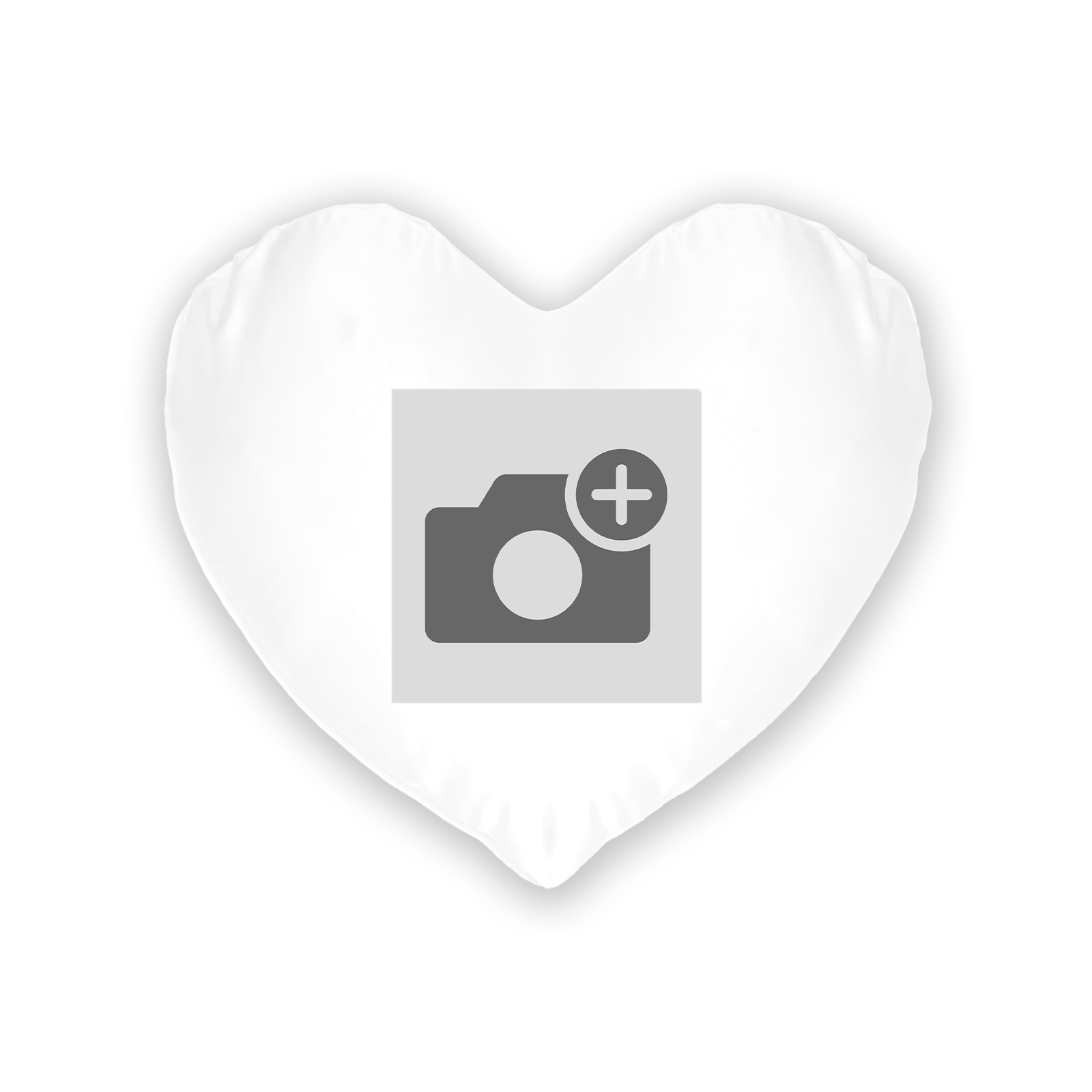 Heart-shaped Photo Cushion