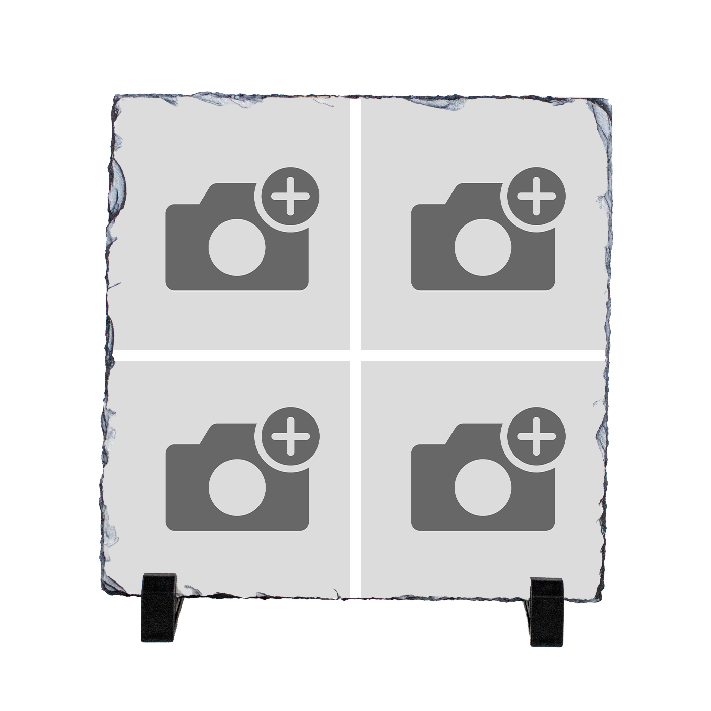 Schiefer Bilderrahmen - Quadrat