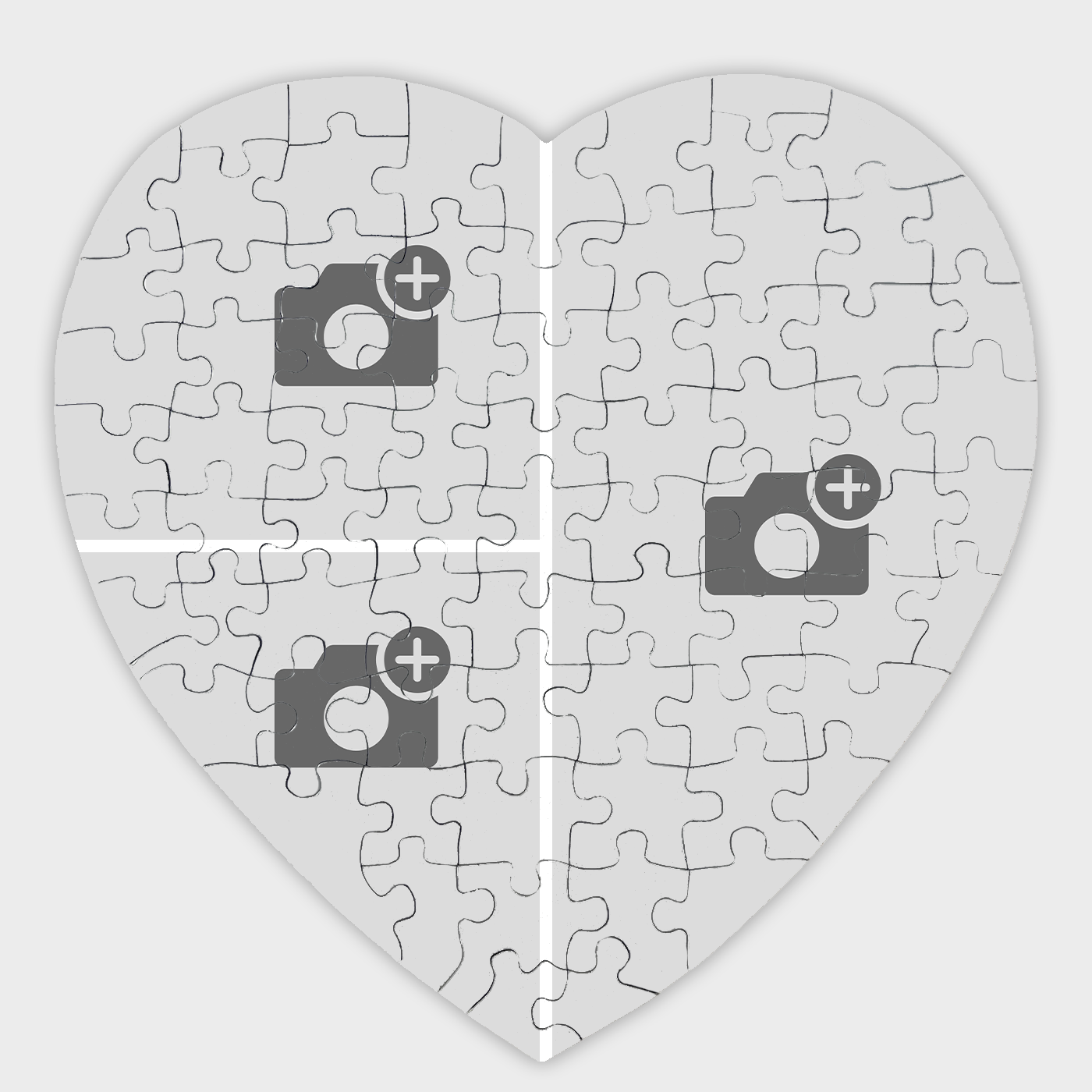 Photo Puzzle - Heart