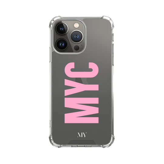 MYC Initial - Transparant Telefoonhoesje